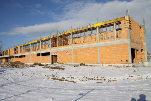 Construction of the second manufacturing hall at Franc Gardiner