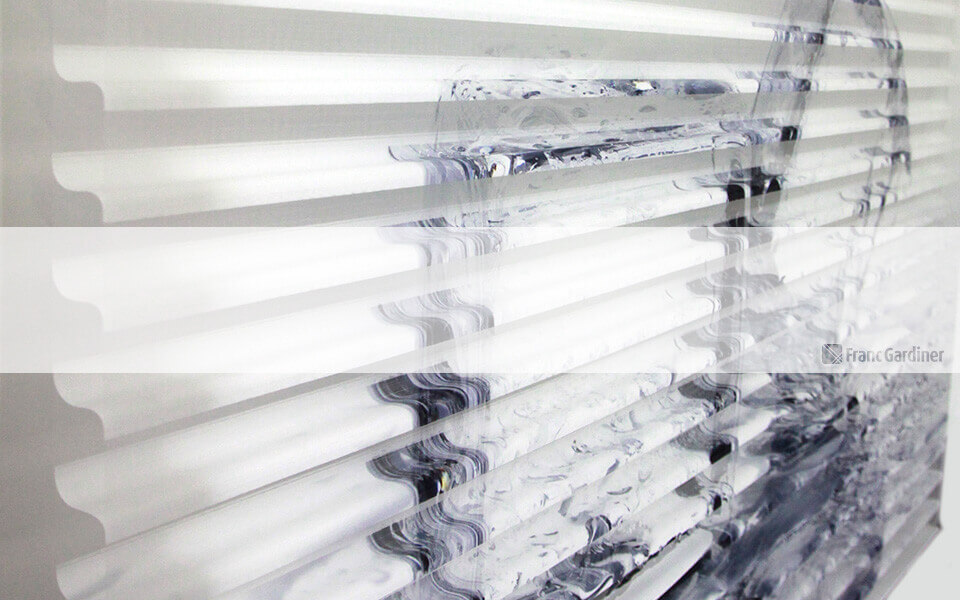 Printed roller blinds